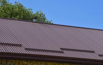 typical Coed Y Caerau corrugated roof uses